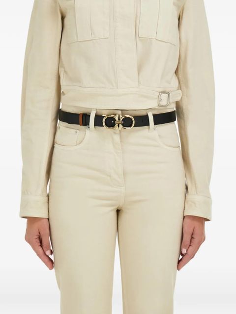 Ferragamo reversible leather belt - Black - zdjęcie produktu nr 2