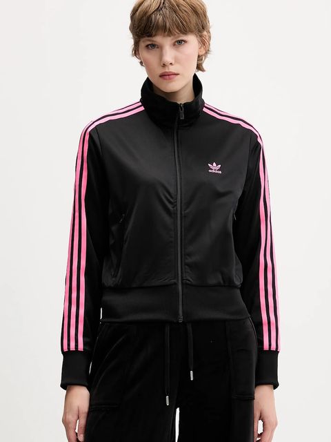 adidas Originals bluza Firebird Tt damska kolor czarny z aplikacją JX1483 - zdjęcie produktu nr 1
