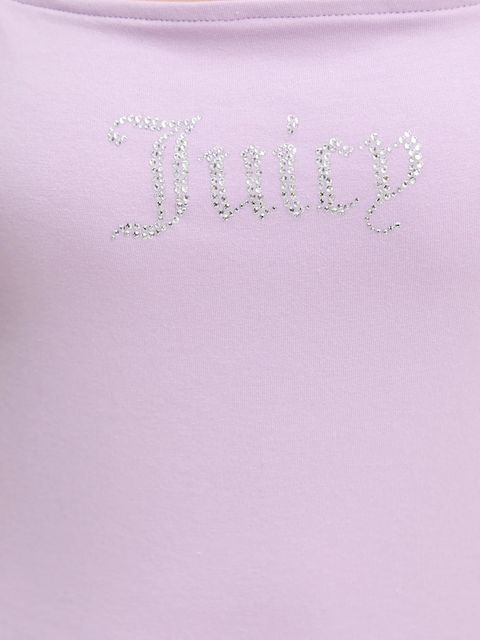 Juicy Couture sukienka HAYLEY MINI DRESS kolor fioletowy mini dopasowana JCWED225304 - zdjęcie produktu nr 2