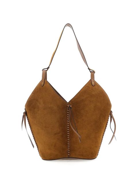 ISABEL MARANT Tampa suede shoulder bag - Brown - zdjęcie produktu nr 2