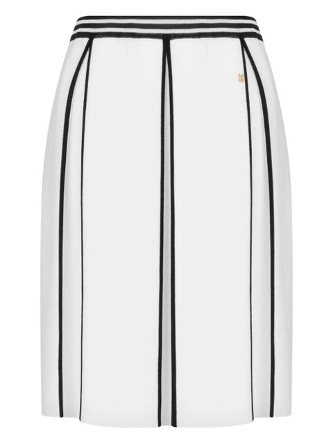 Moschino striped-pattern skirt - White - zdjęcie produktu nr 1