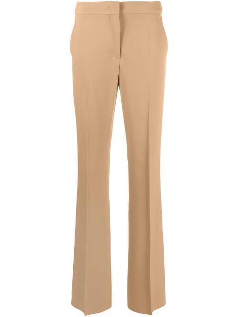 Max Mara high-waisted pressed-crease trousers - Neutrals - zdjęcie produktu nr 1