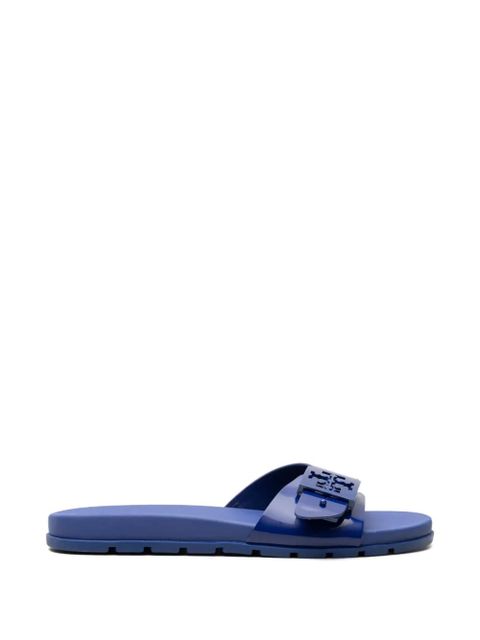 Tory Burch buckle-fastening slides - Blue - zdjęcie produktu nr 1