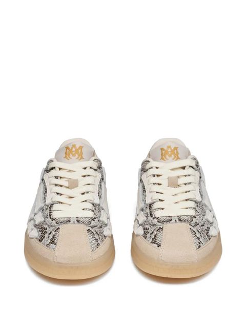 AMIRI Pacific Bones snake-pattern sneakers - Neutrals