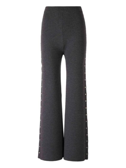 Jil Sander press-stud trousers - Black - zdjęcie produktu nr 1