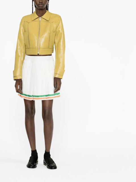 Casablanca high-waisted A-line skirt - White - zdjęcie produktu nr 2