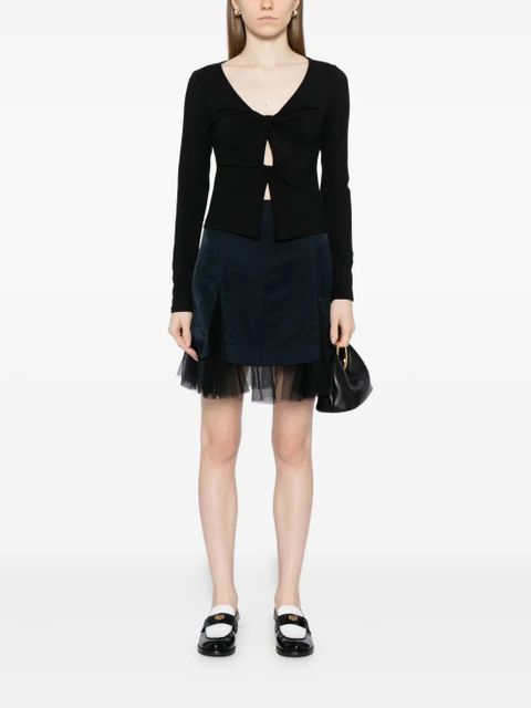 Reformation Silas top - Black - zdjęcie produktu nr 2