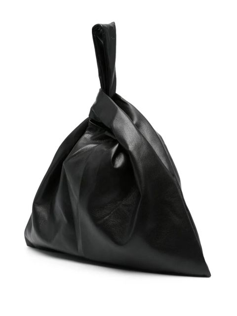 Nanushka Jen gathered tote bag - Black