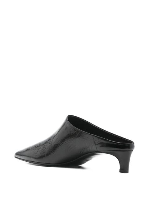 Jil Sander pointed mules - Black