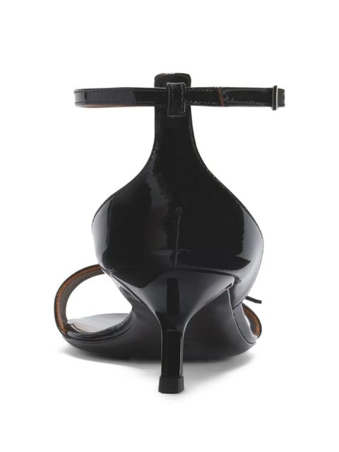 Giuseppe Zanotti Micky Buckles 50 ankle strap heeled sandals - Black