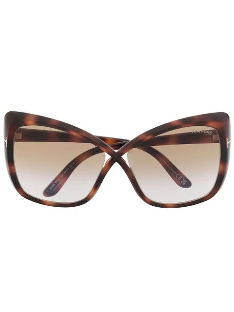 TOM FORD Eyewear FT0943 Jasmin sunglasses - Brown - zdjęcie produktu nr 1