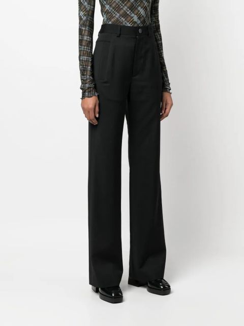 Vivienne Westwood flared tailored trousers - Black