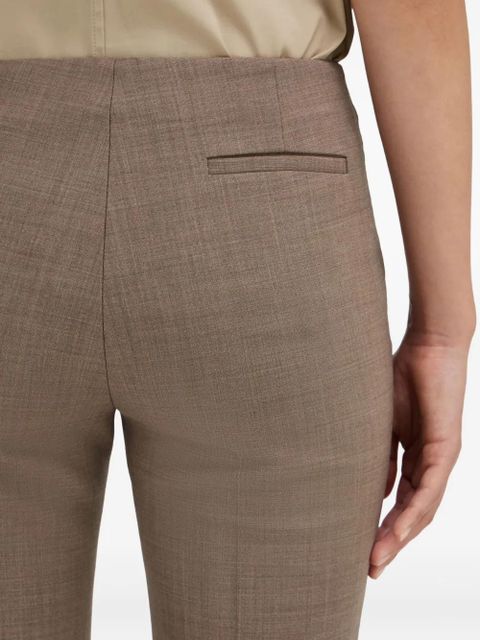 Ferragamo pressed-crease trousers - Brown - zdjęcie produktu nr 2