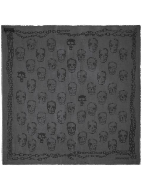 Zadig&Voltaire Kerry scarf - Grey - zdjęcie produktu nr 1