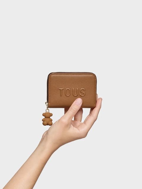 Tous portfel BRENDA damski kolor brązowy 2002106045