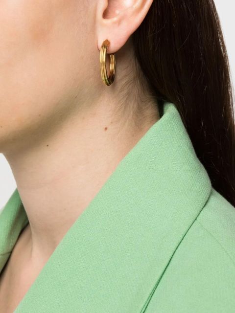 Missoma ridge hoop earrings - Gold - zdjęcie produktu nr 2