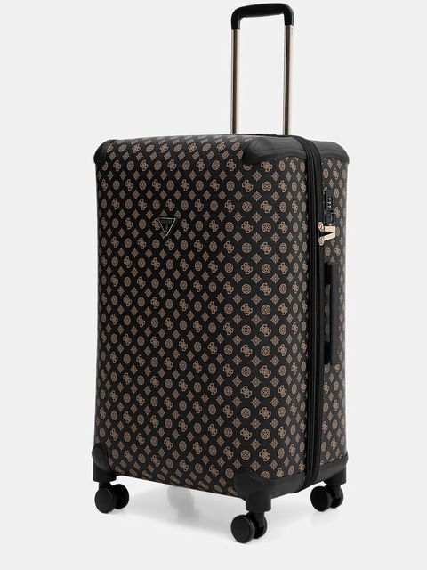 Guess walizka WILDER LARGE kolor brązowy TWHP74 52988 - zdjęcie produktu nr 2