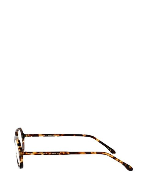 Isabel Marant Eyewear geometric glasses - Brown