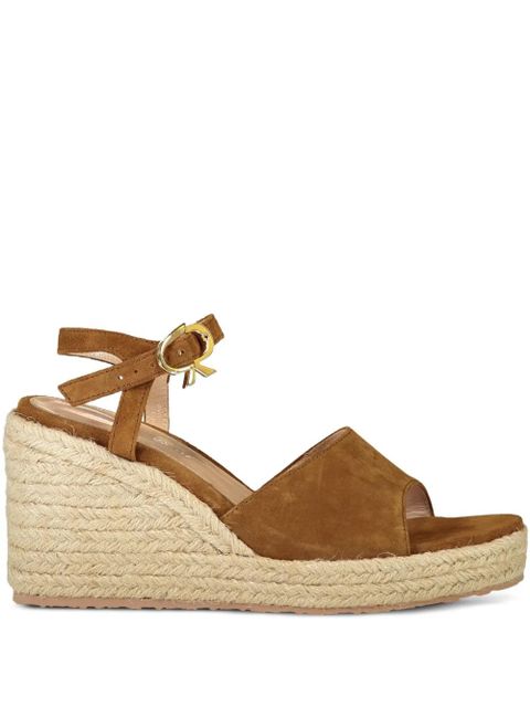 Gianvito Rossi platform wedge sandals - Brown - zdjęcie produktu nr 1