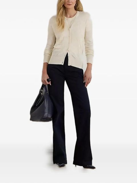 Lauren Ralph Lauren buttoned cardigan - Neutrals - zdjęcie produktu nr 2