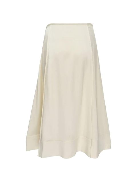 Jil Sander button-detailed midi skirt - Yellow - zdjęcie produktu nr 2