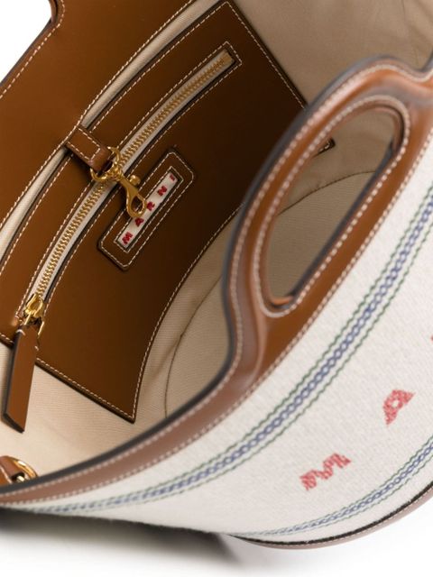 Marni small Tropicalia tote bag - Neutrals