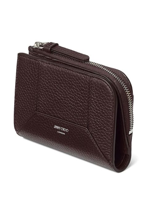 Jimmy Choo zip-around leather wallet - Red - zdjęcie produktu nr 2