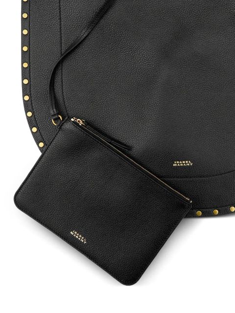 ISABEL MARANT Oskan Soft shoulder bag - Black - zdjęcie produktu nr 2