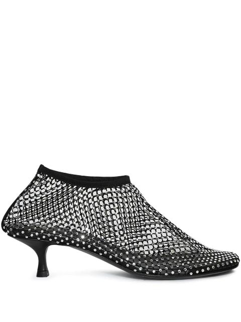 Christopher Esber 45mm Minette crystal micro heel pumps - Black - zdjęcie produktu nr 1