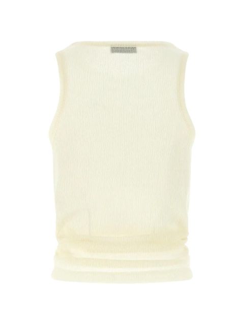 Magda Butrym knot-detail tank top - Neutrals - zdjęcie produktu nr 2