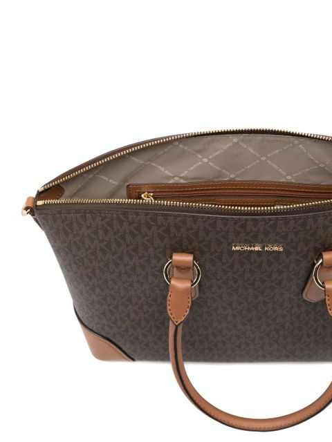 Michael Kors large Murphy monogram tote bag - Brown