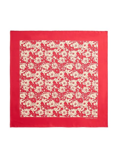 Lauren Ralph Lauren chusta damska jedwabna - zdjęcie produktu nr 1