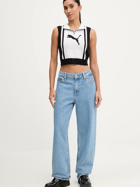 Puma kamizelka damski kolor czarny 632126 - zdjęcie produktu nr 2