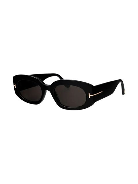 TOM FORD Eyewear oval-frame sunglasses - Black - zdjęcie produktu nr 2