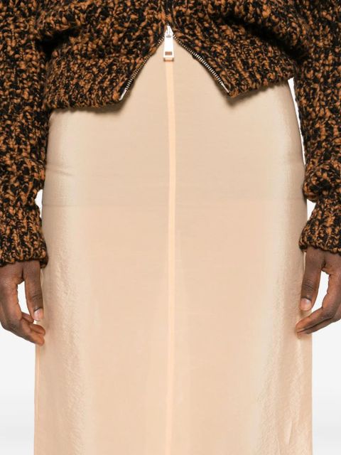 Nanushka low-rise pencil skirt - Orange