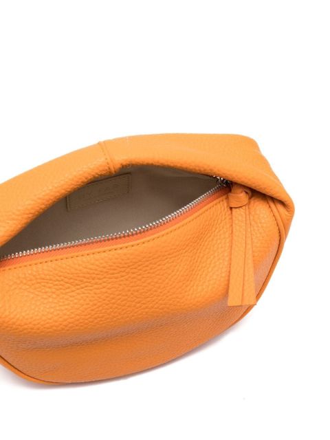 BY FAR Cush leather shoulder bag - Orange