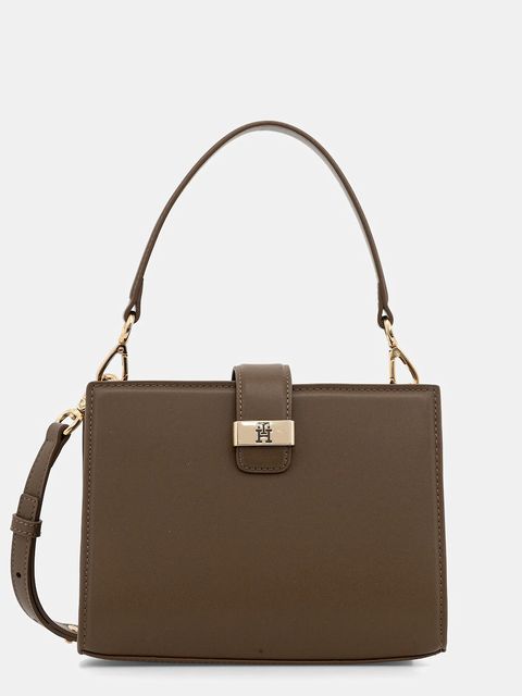 Tommy Hilfiger torebka kolor beżowy AW0AW18286 - zdjęcie produktu nr 1