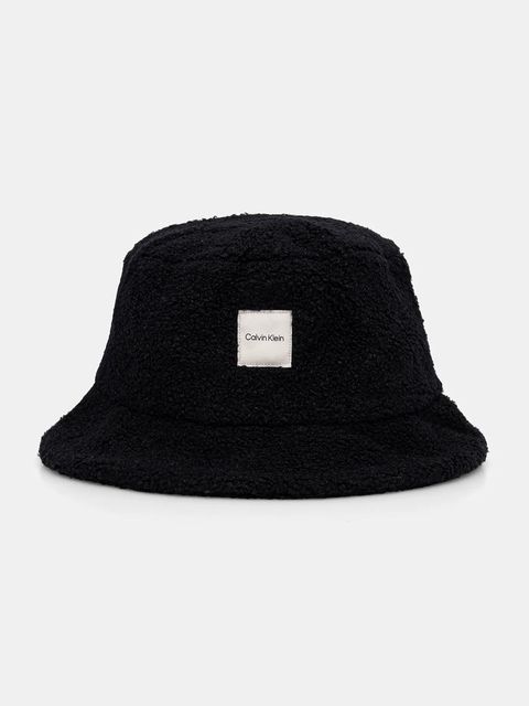 Calvin Klein kapelusz kolor czarny LV04F5055G