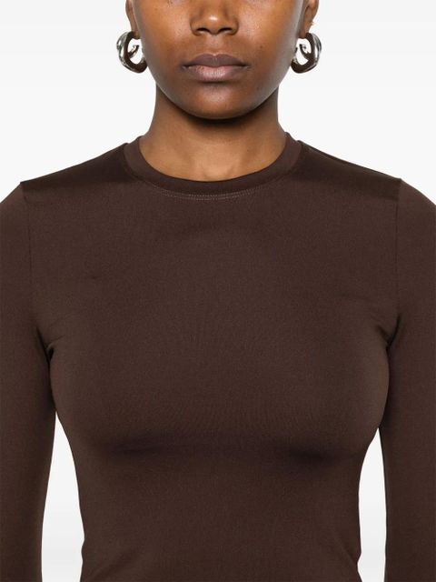 WARDROBE.NYC cropped T-shirt - Brown
