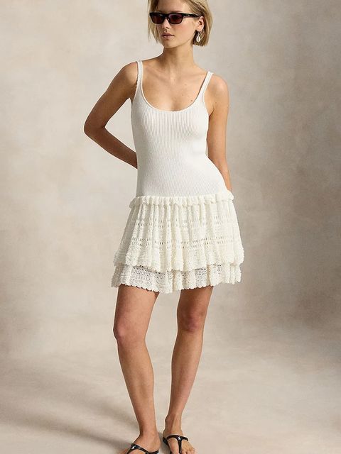 Polo Ralph Lauren sukienka letnia z wiskozą - zdjęcie produktu nr 1