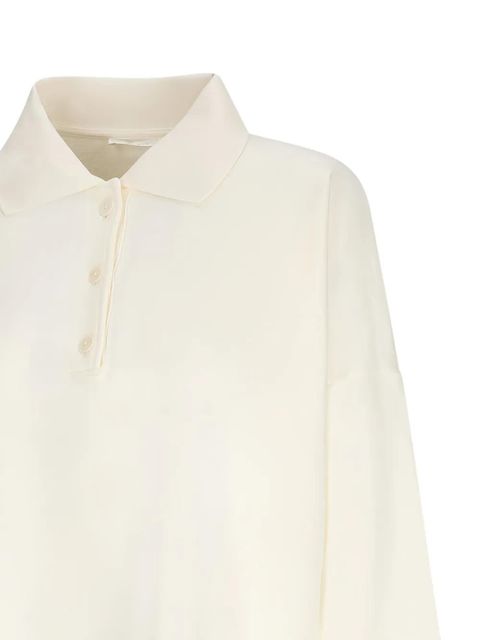The Row long-sleeves polo-shirt - White