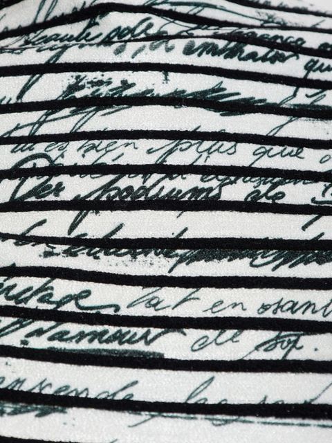 Balmain printed T-shirt - White