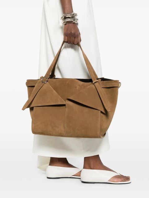 Coperni folded tote bag - Brown