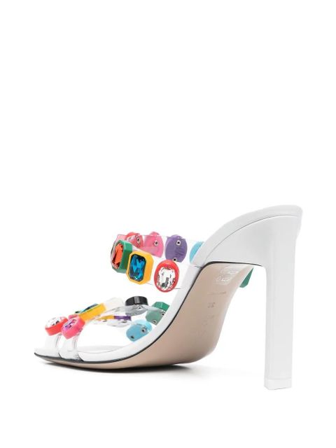 The Attico 120mm Nanci sandals - White - zdjęcie produktu nr 2