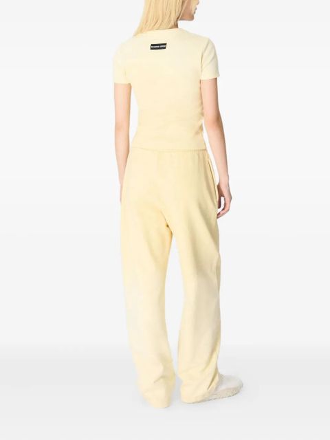 Marine Serre Moon faded T-shirt - Yellow - zdjęcie produktu nr 2