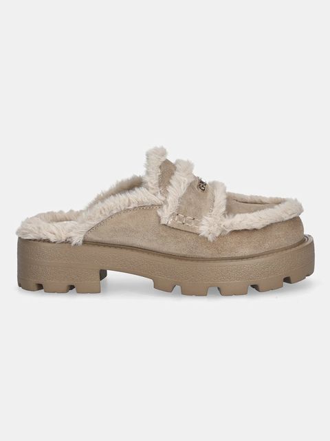 Guess klapki zamszowe YANETA - zdjęcie produktu nr 1