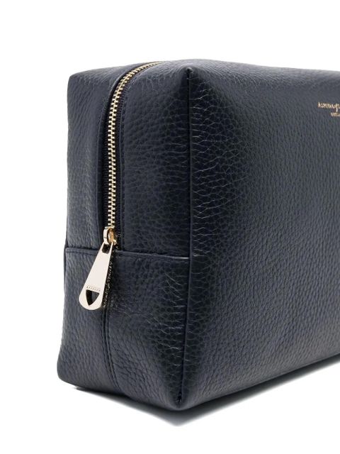 Aspinal Of London large London makeup bag - Blue