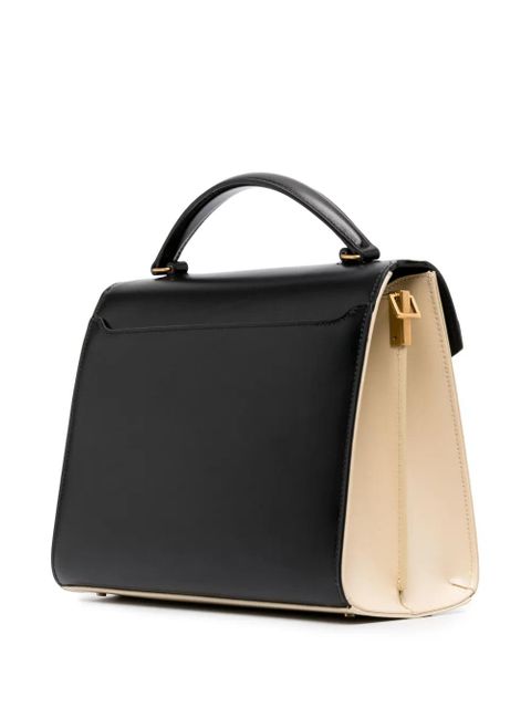 Saint Laurent Cassandra two-tone tote bag - Black