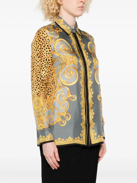 Versace silk shirt - Grey