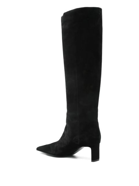 KHAITE 55mm One knee-high boots - Black